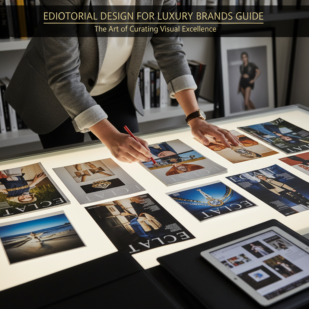art direction process for photography in editorial design for luxury brands guide