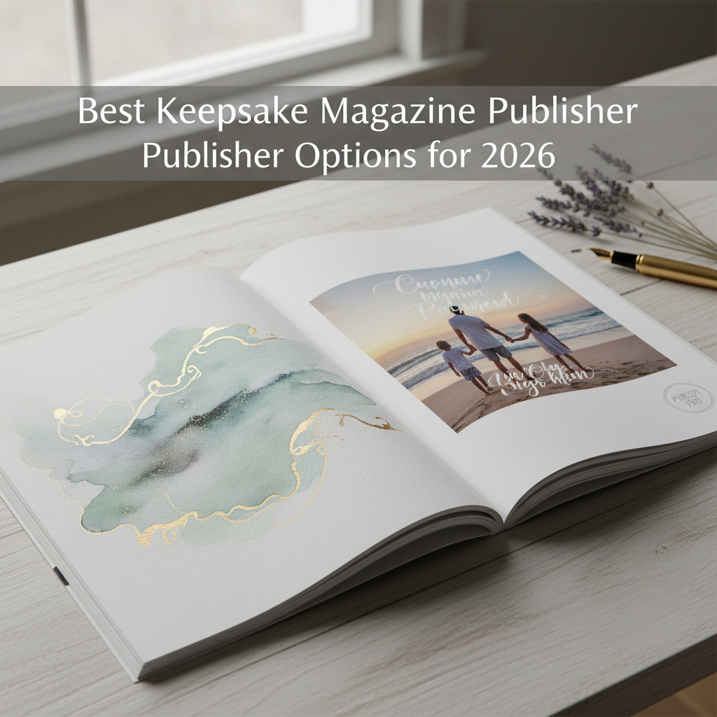 keepsake magazine publisher showcasing premium magazine design and print quality