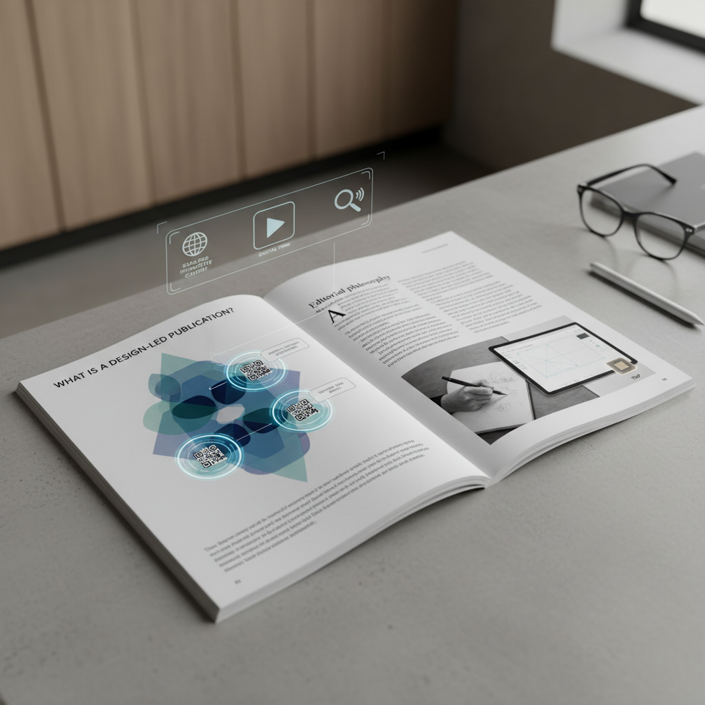 What is a design led publication in 2026 showing technology integration with traditional design excellence
