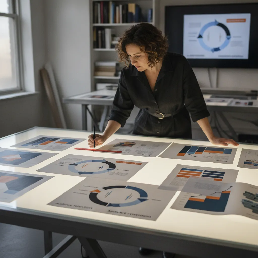 editorial design process for audience retention in print materials