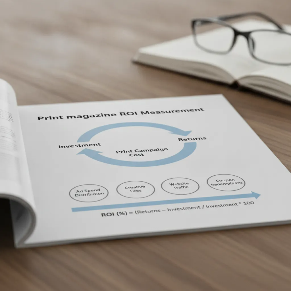 print magazine ROI measurement example