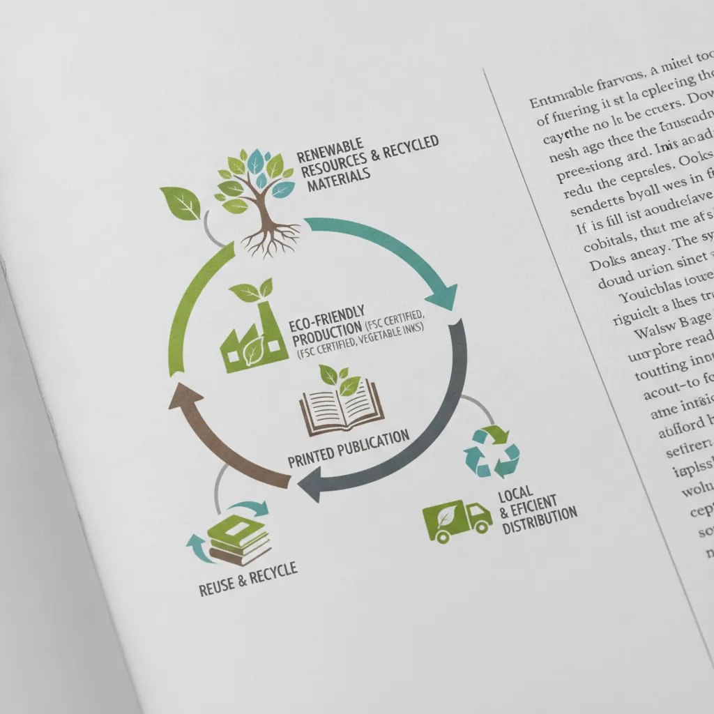 sustainable print publishing example