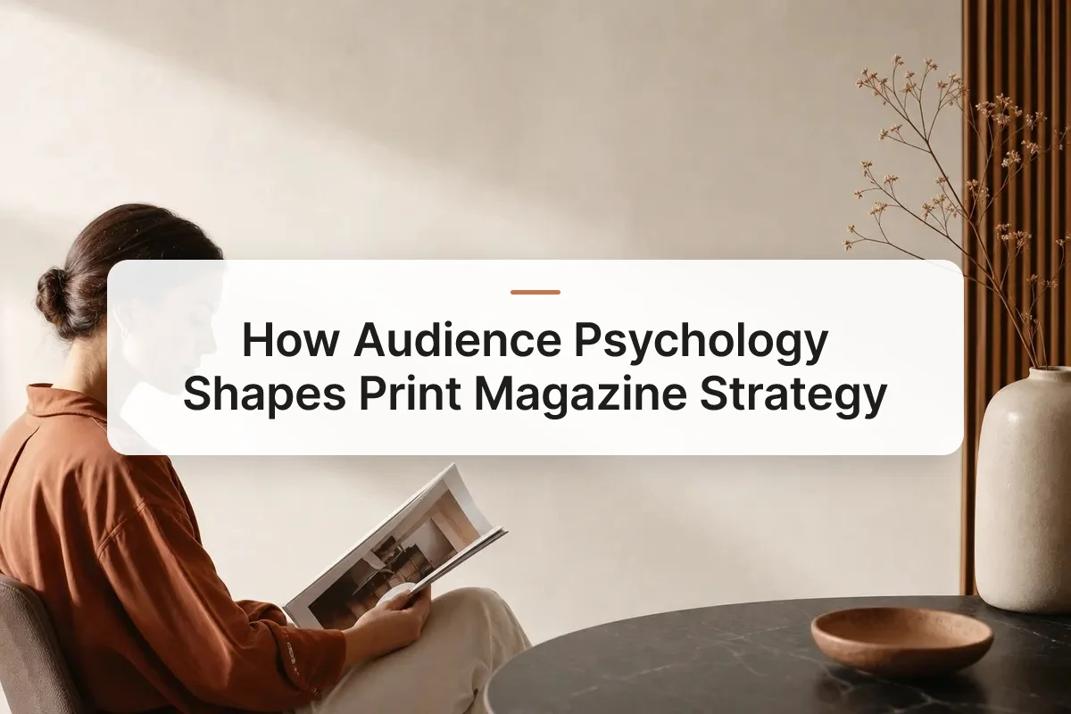 audience psychology print magazines overview