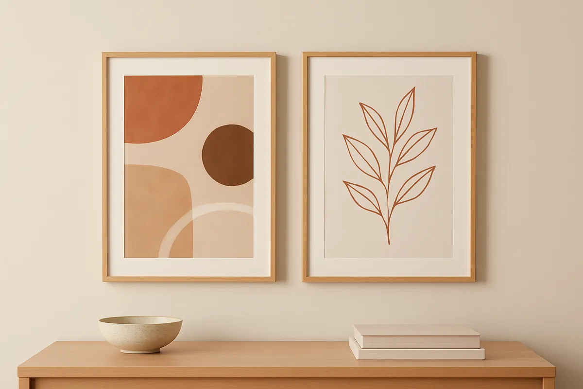 intentional image pairing print example