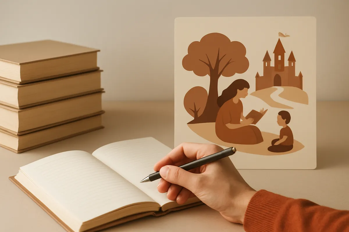 narrative-driven publishing example