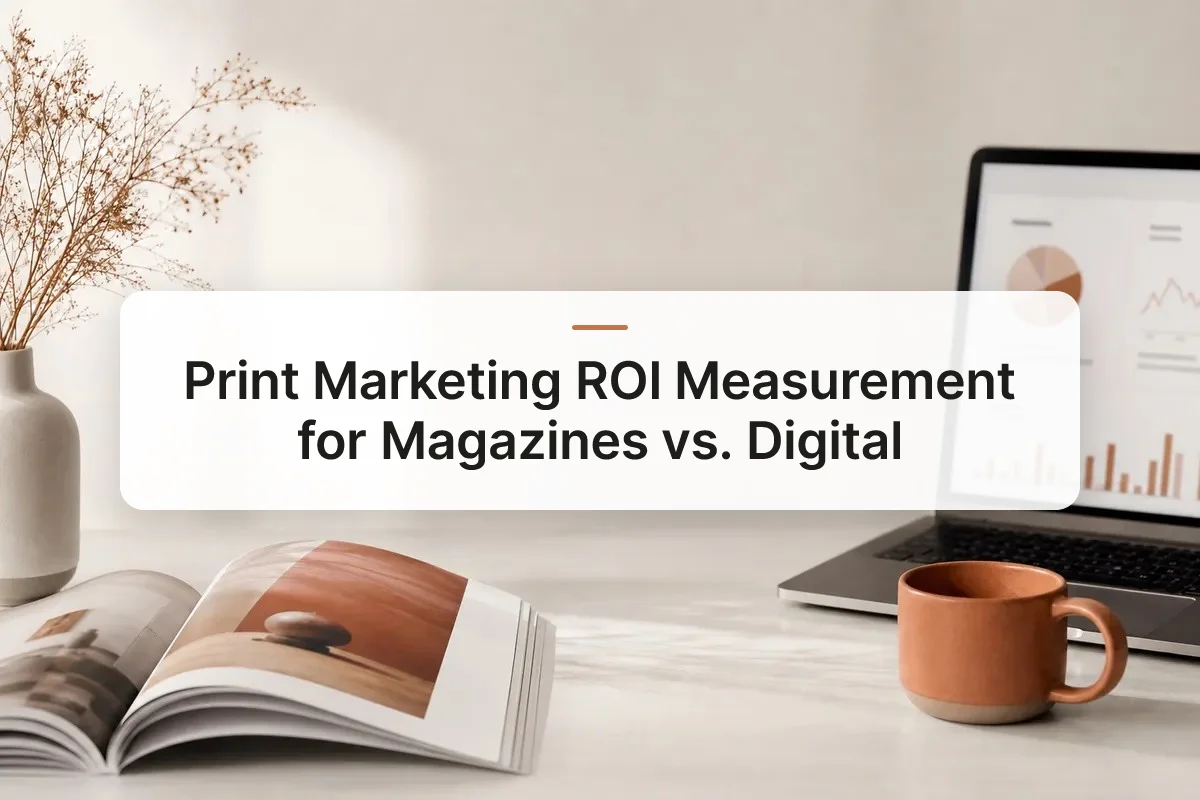 print marketing ROI measurement overview
