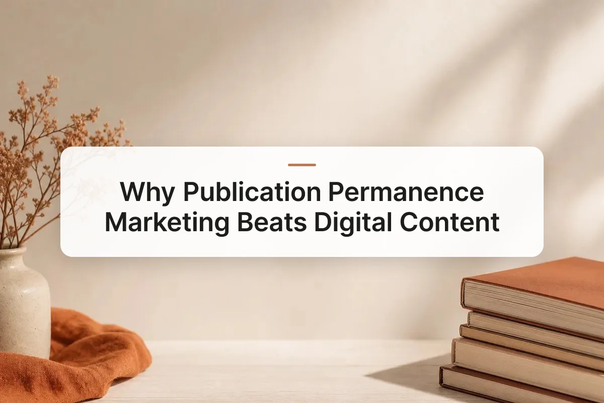 publication permanence marketing overview