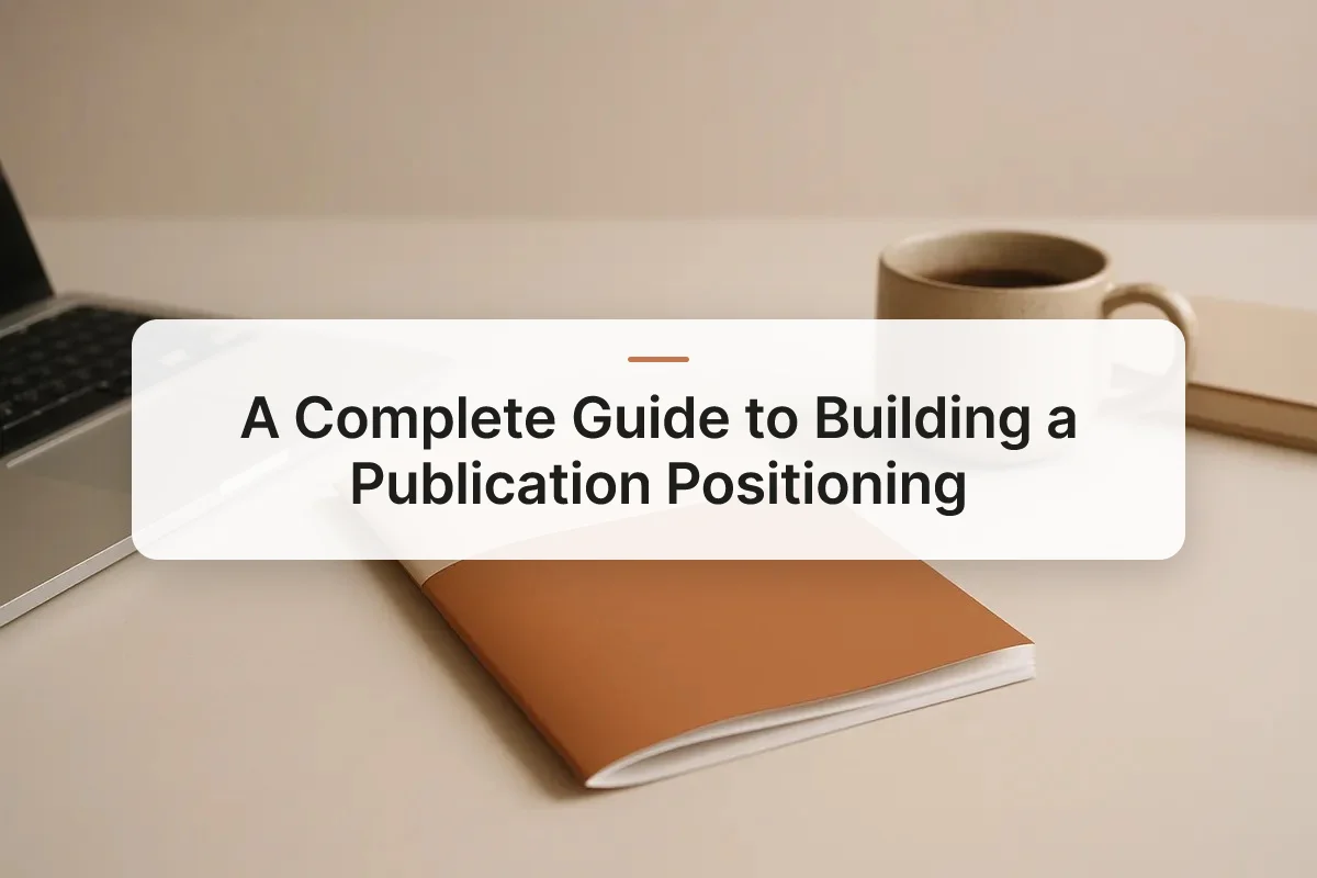 publication positioning strategy overview