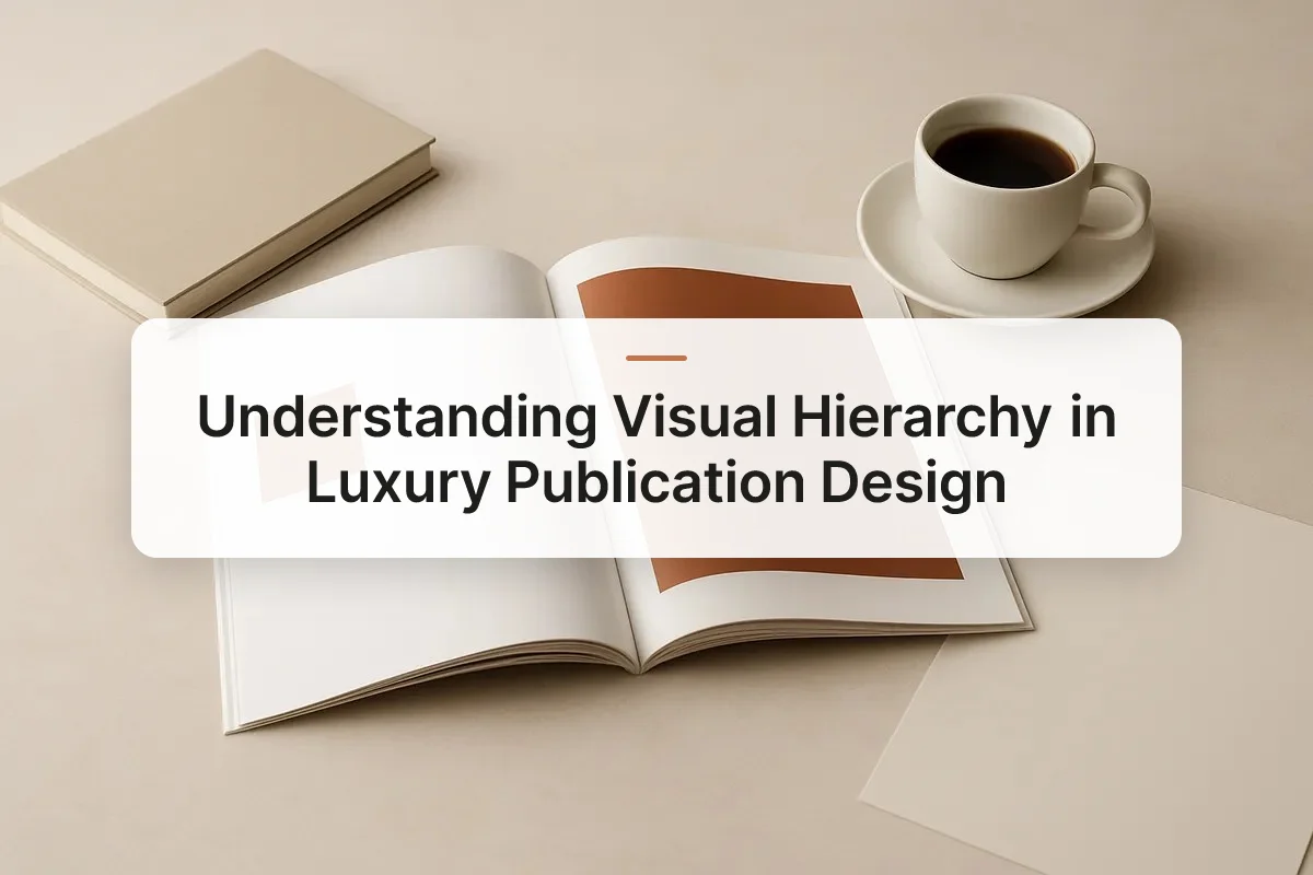 visual hierarchy publication design overview