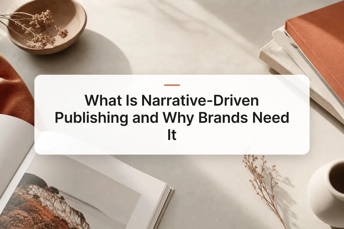 narrative driven publishing overview