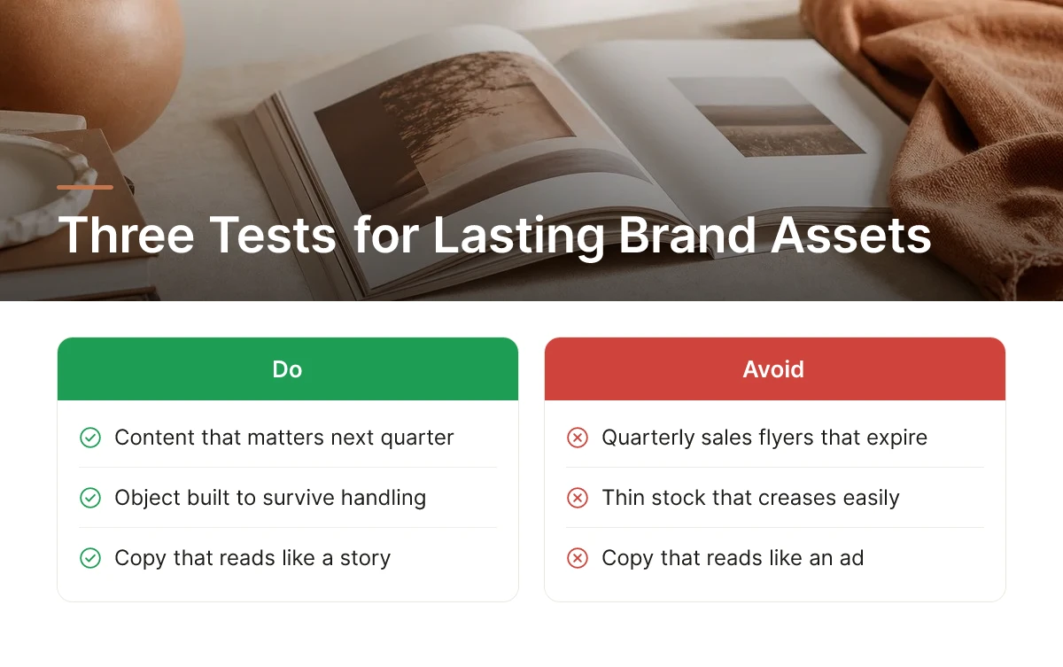 Three Tests for Lasting Brand Assets