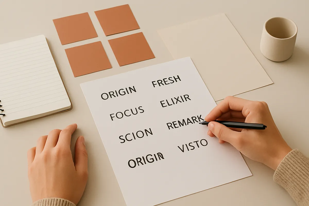 brand magazine naming example
