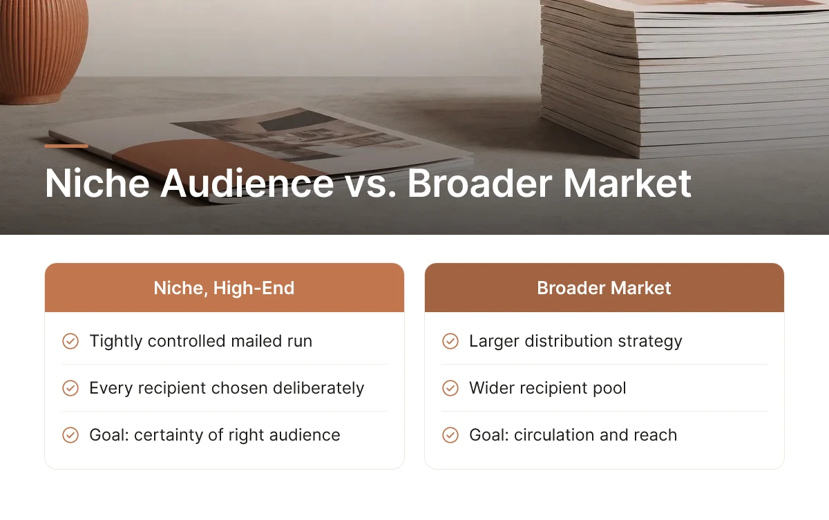 Niche Audience vs. Broader Market