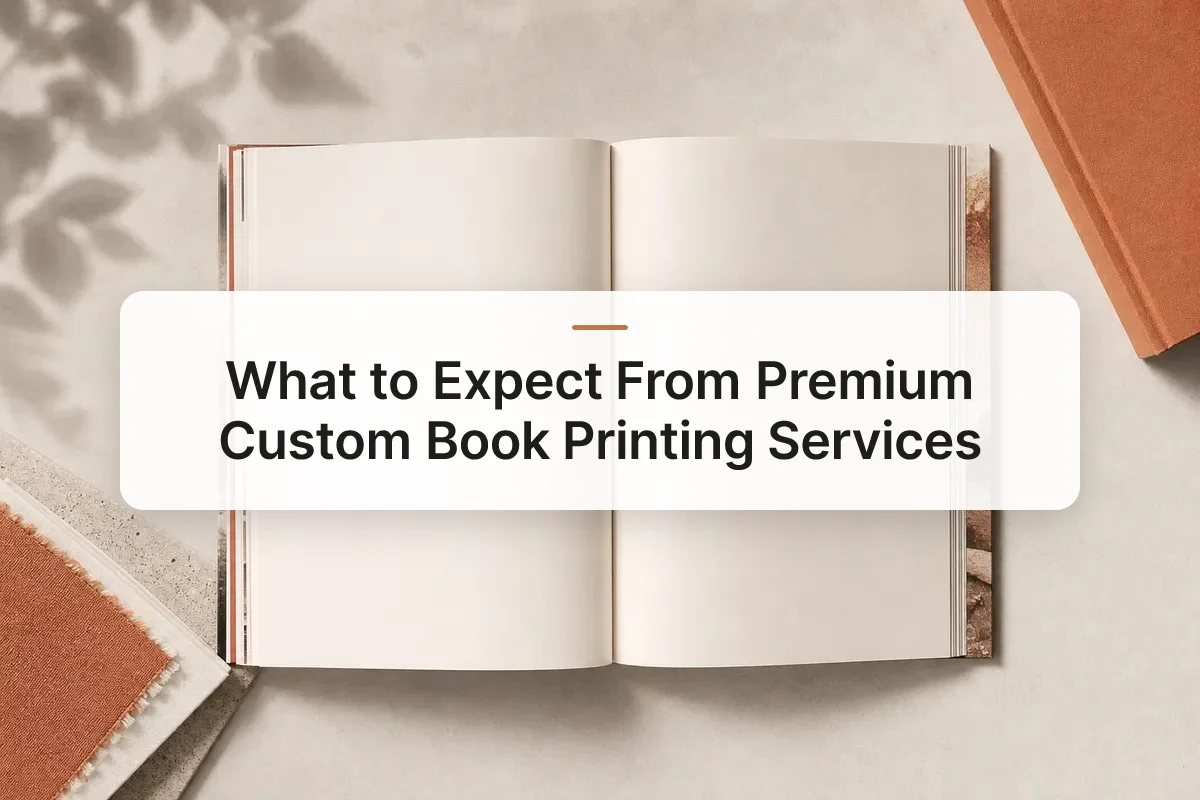 custom book printing services overview
