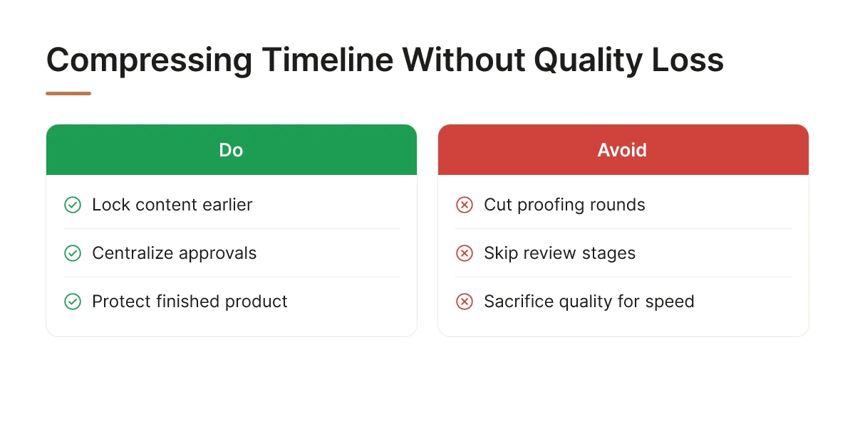 Compressing Timeline Without Quality Loss