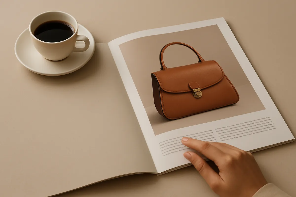 luxury brand magazine summary