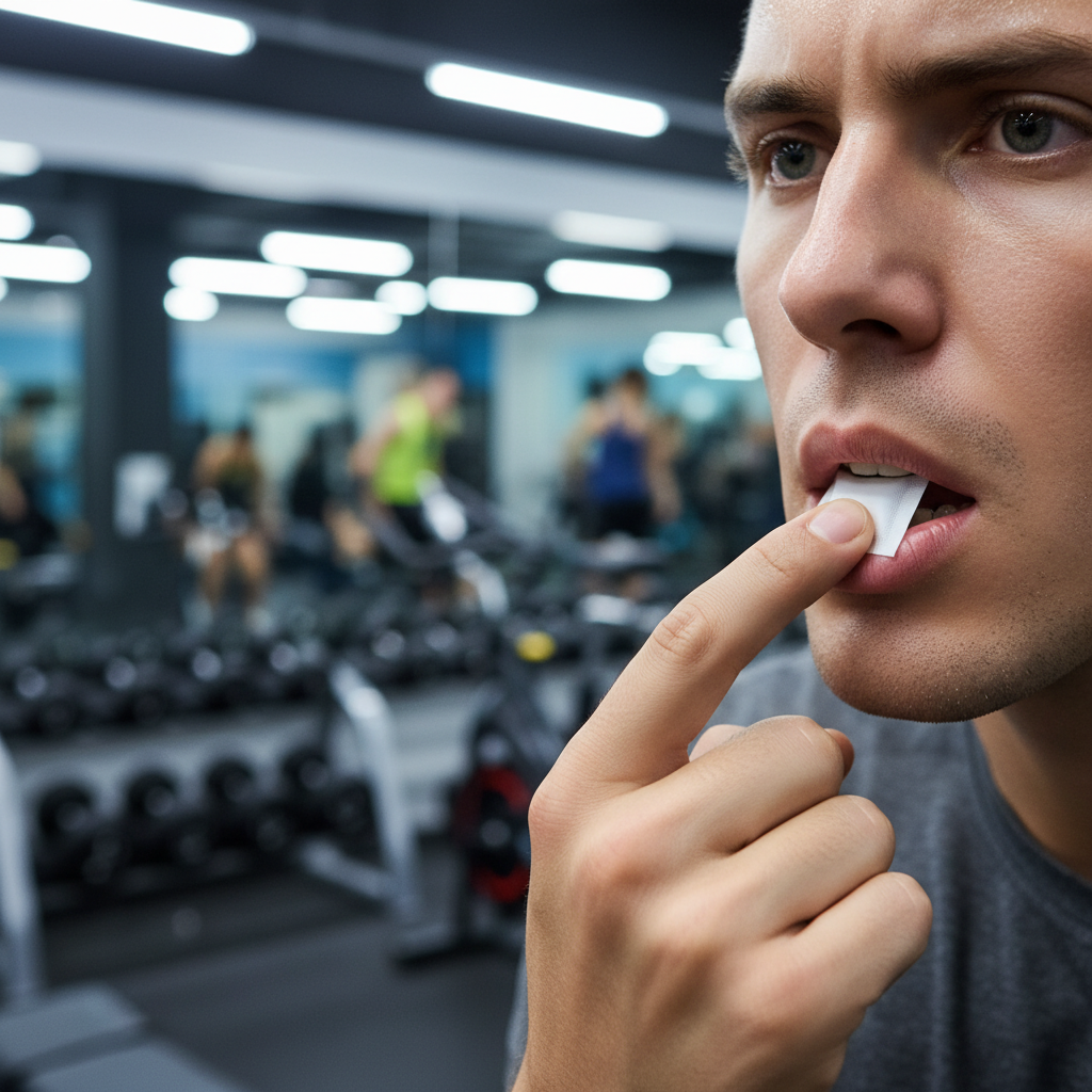 How to use energy pouches correctly for a caffeine boost