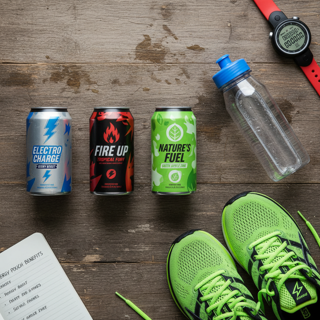 Energy pouches compared side by side for athletes and everyday users