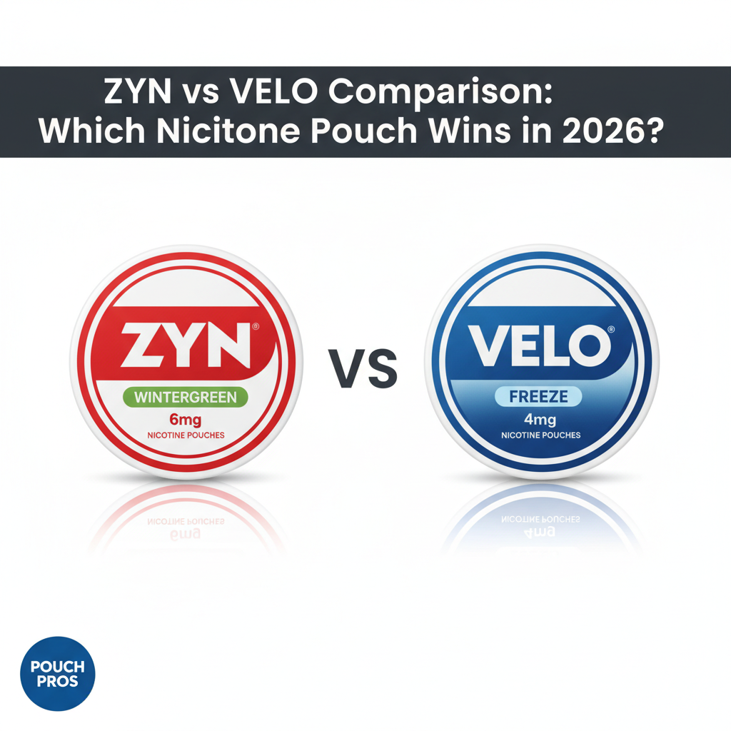 ZYN vs VELO Comparison: Which Nicotine Pouch Wins in 2026?