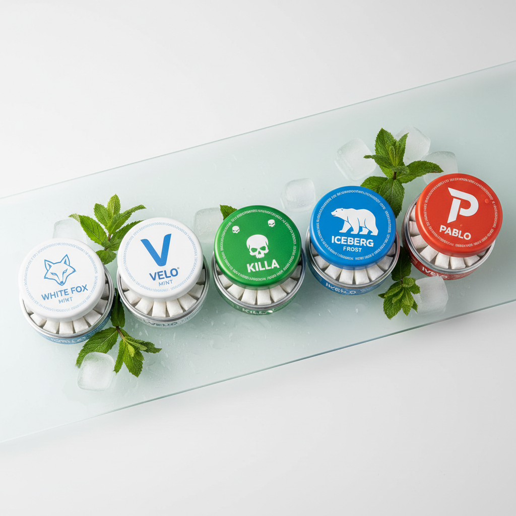comparison of best mint nicotine pouches brands 2026