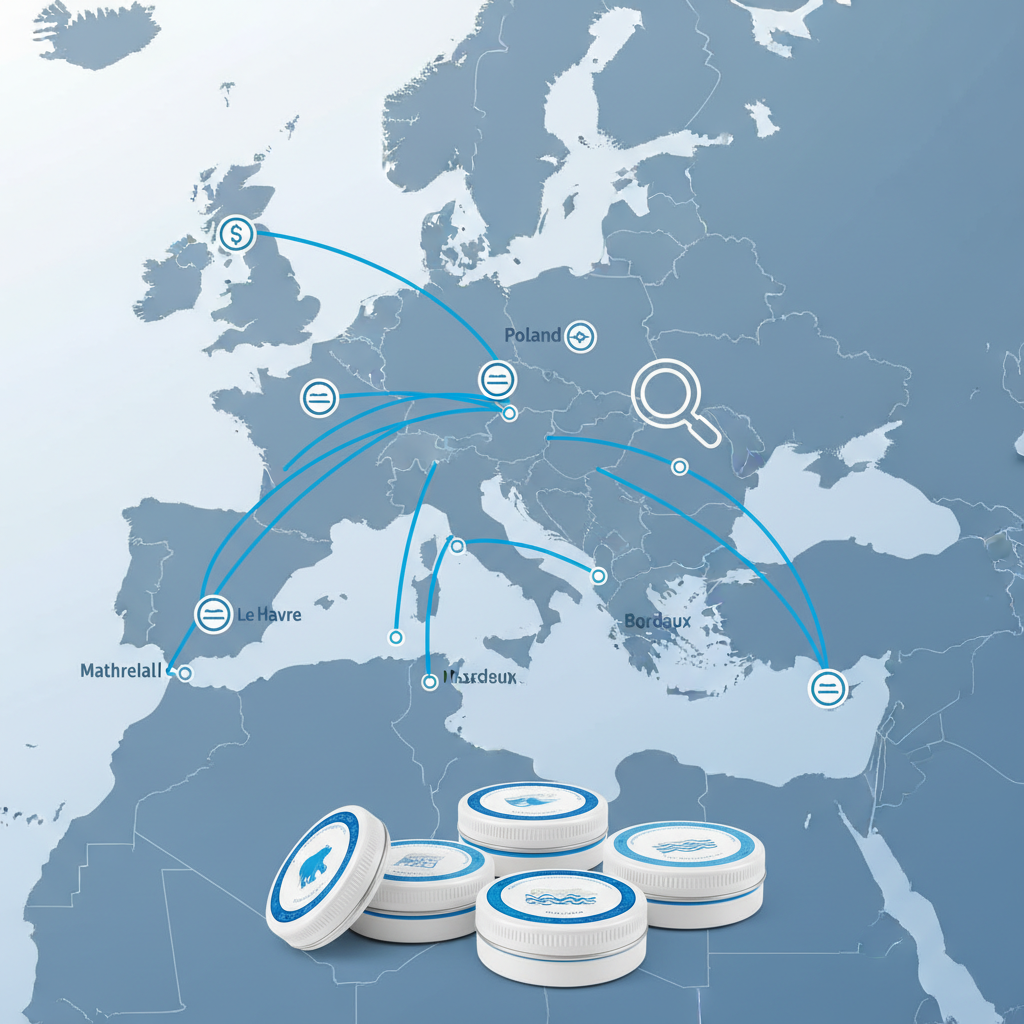 Online retailers shipping nicotine pouches to France from EU countries