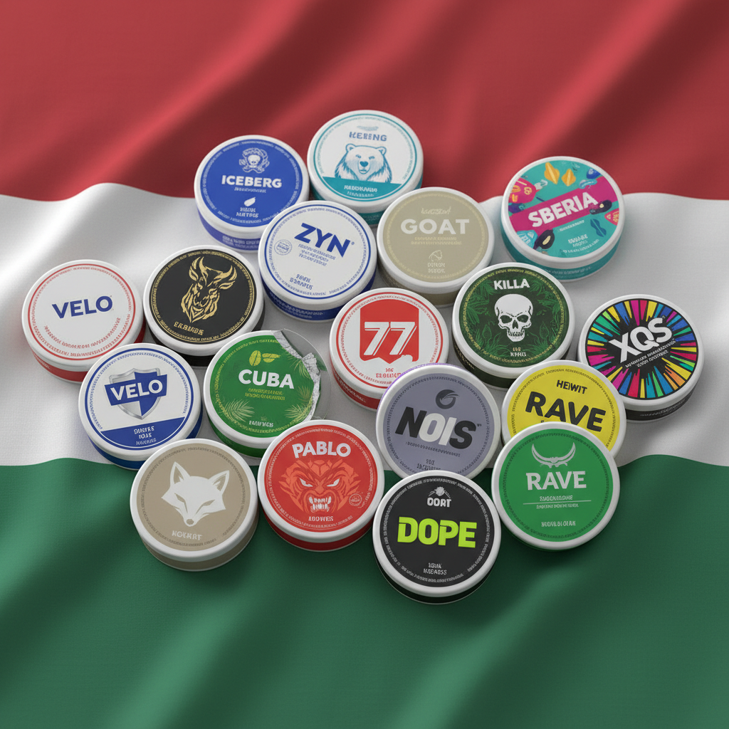 popular nicotine pouch brands where to buy nicotine pouches in Hungary selection