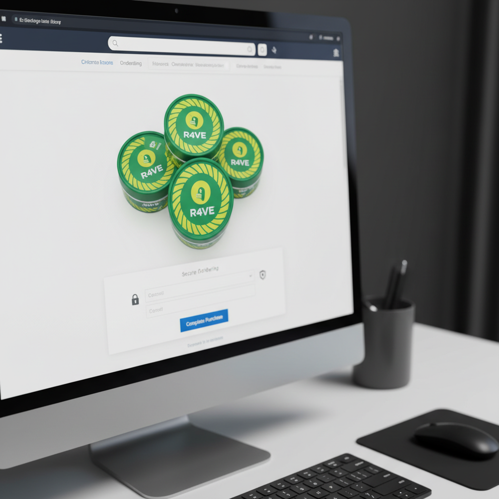 Order Rave pouches online securely through verified retailers