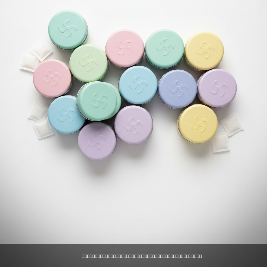 Helwit nicotine pouch cans displayed flat lay — order Helwit pouches online from DarePouch