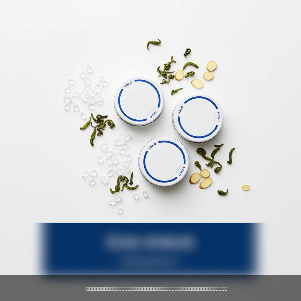 Energy pouches for focus displayed on a clean surface showing various caffeine and nootropic pouch options