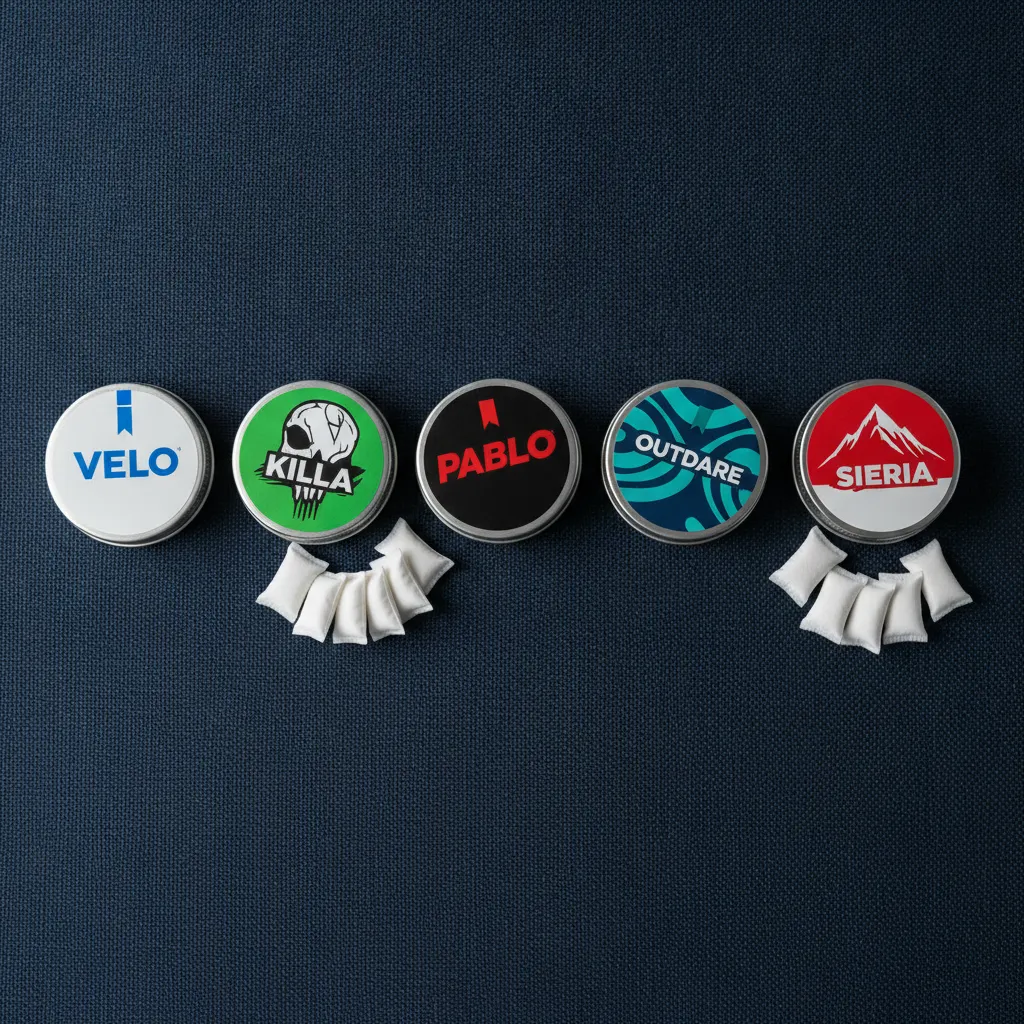 A curated selection of nicotine pouch tins to buy nicotine pouches online from DarePouch