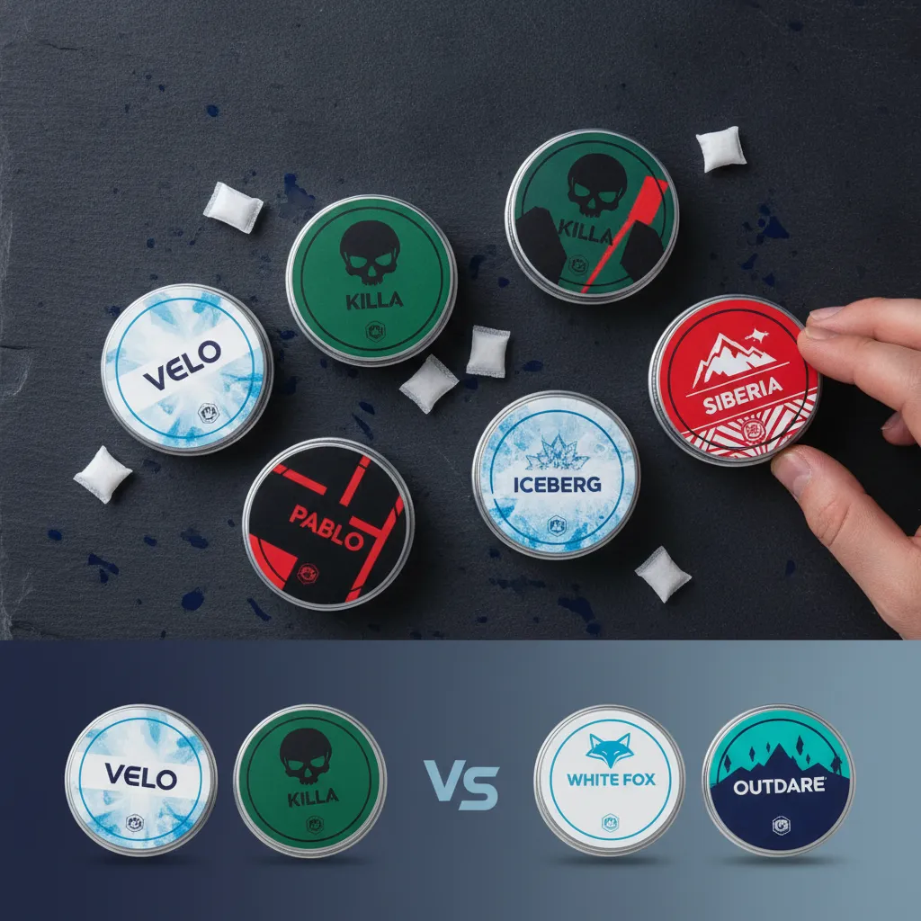 selection of tobacco-free nicotine pouch tins as smoke-free alternatives supporting how to quit smoking tips