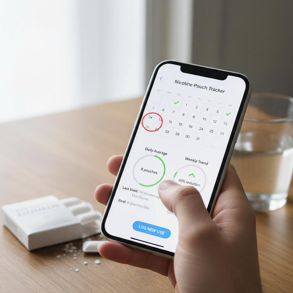 Monitoring daily nicotine pouch intake for how to use nicotine pouches safely