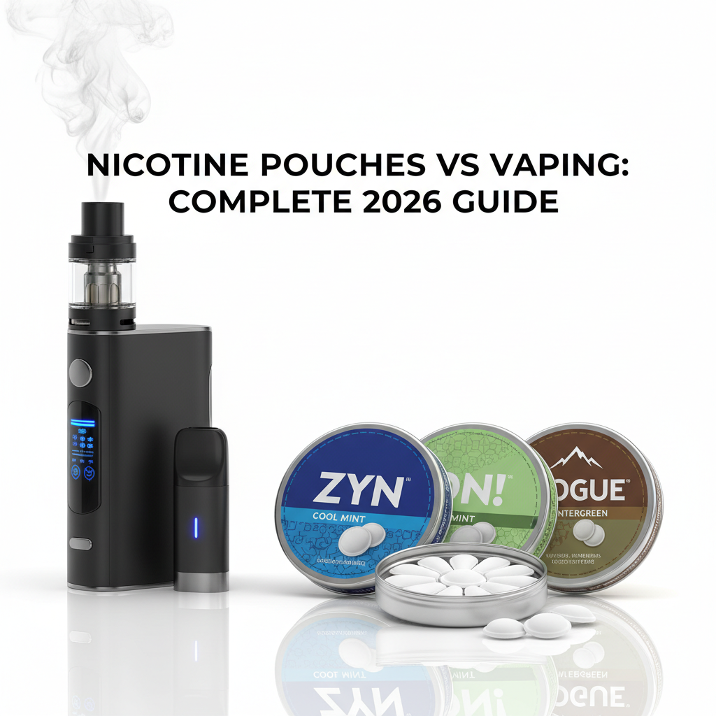 Nicotine Pouches vs Vaping: Complete 2026 Guide
