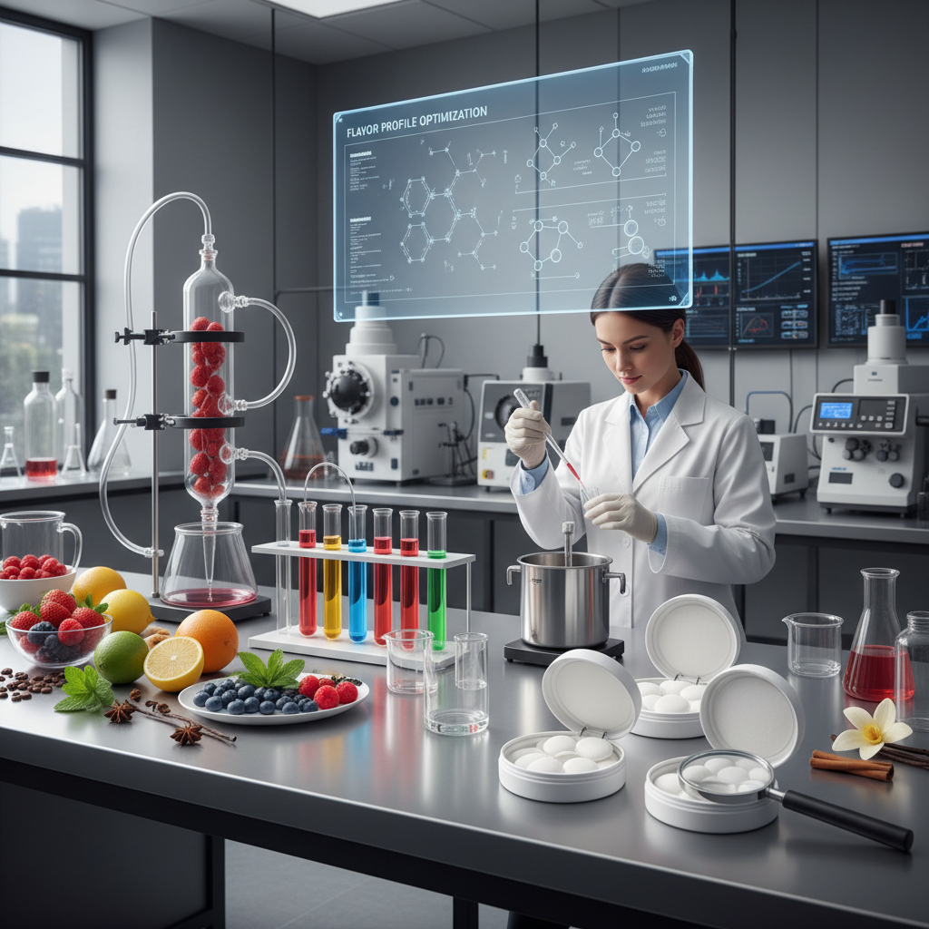 best nicotine pouch flavours development process showing natural ingredients and innovation