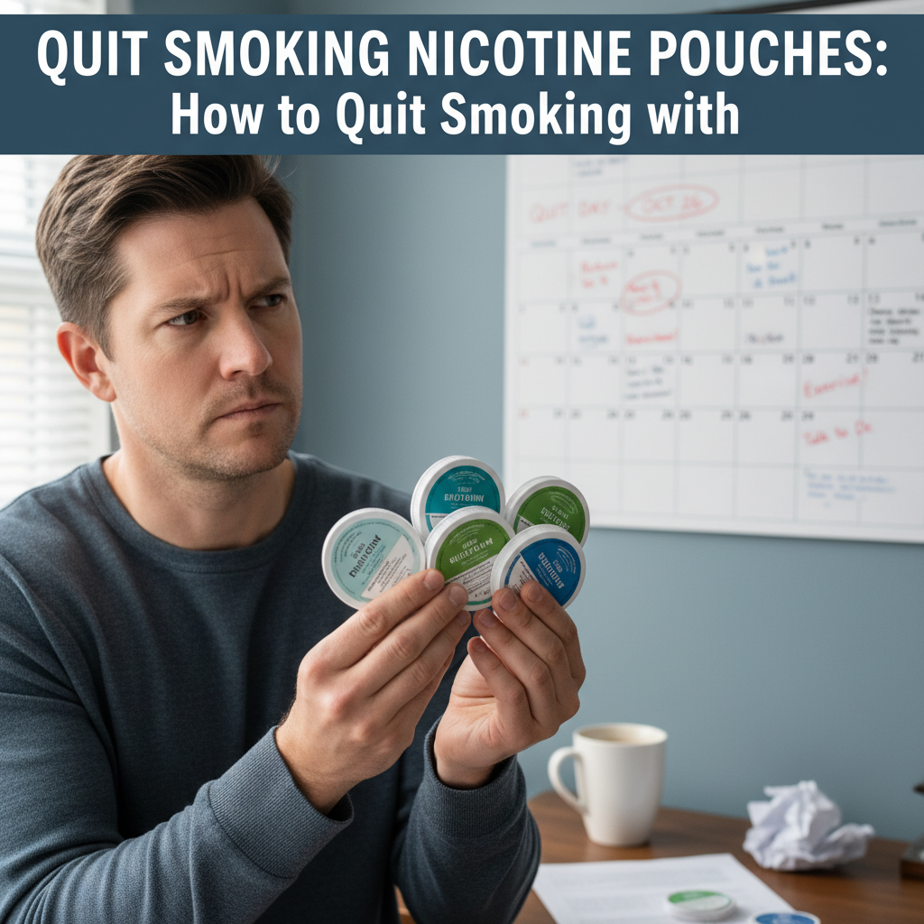 quit smoking nicotine pouches planning and preparation