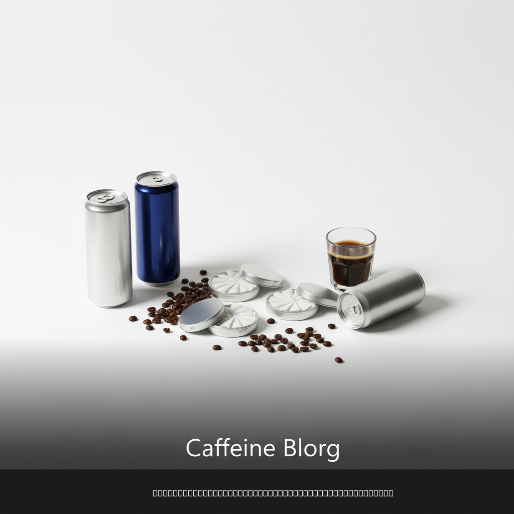 Energy pouches caffeine comparison with traditional caffeine sources