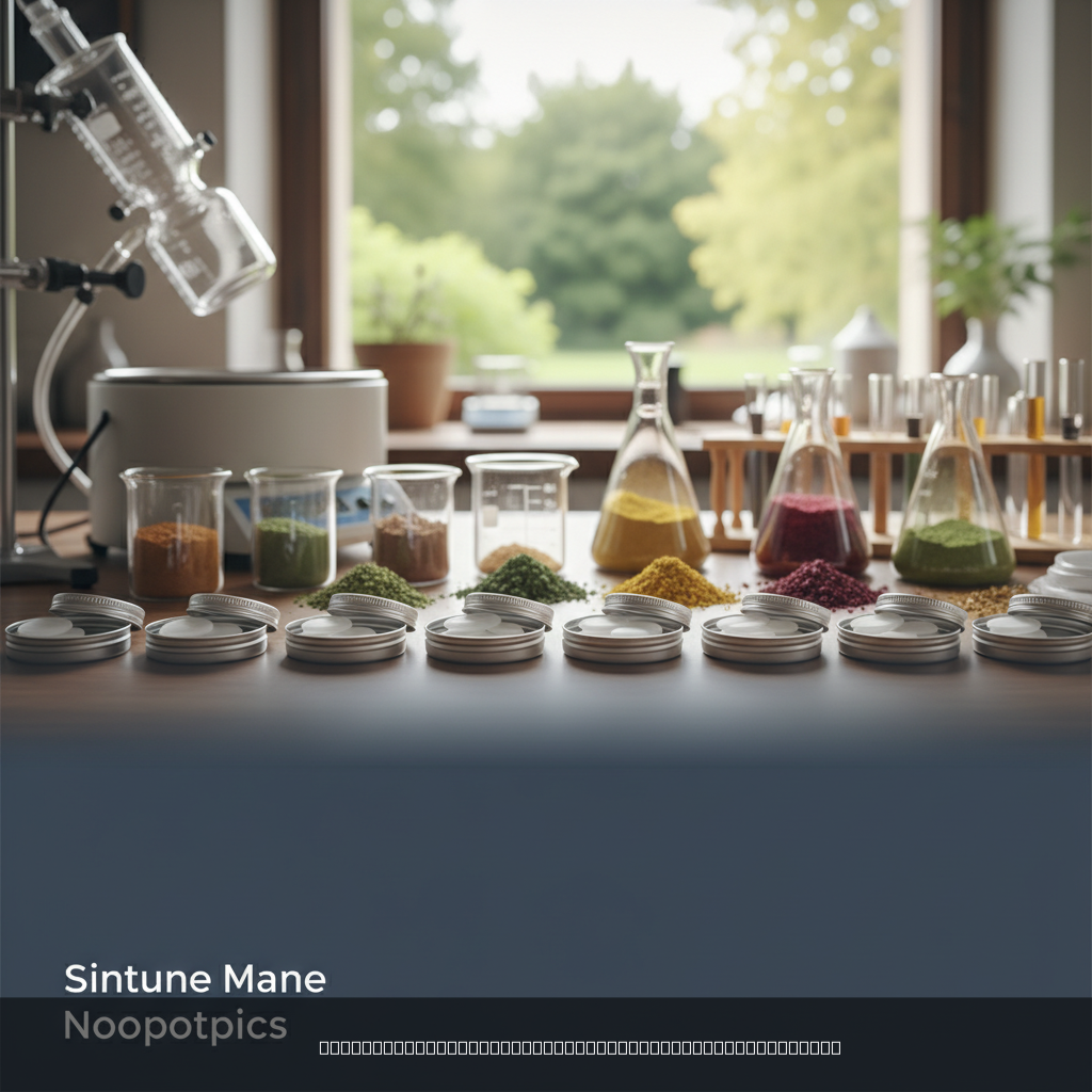 natural nootropics focus compounds in laboratory setting