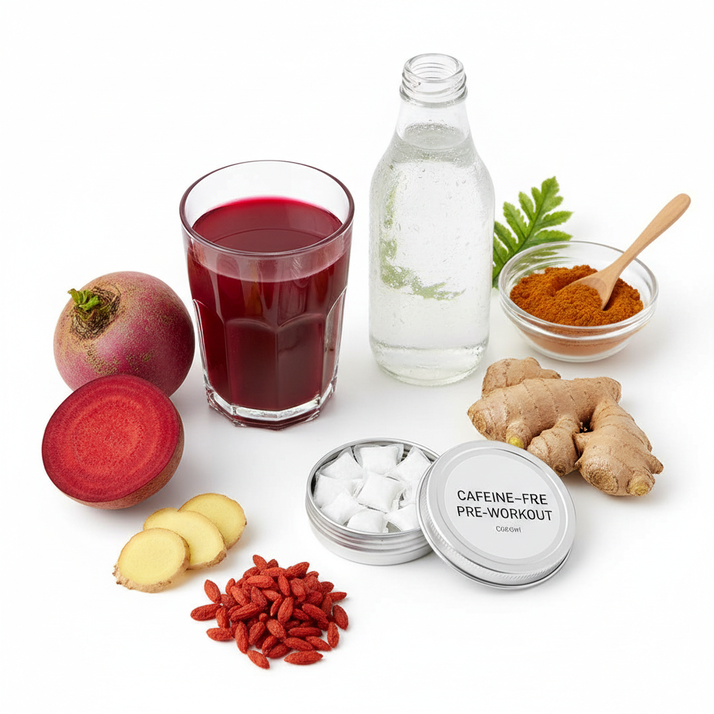 caffeine-free clean pre-workout alternatives for natural energy