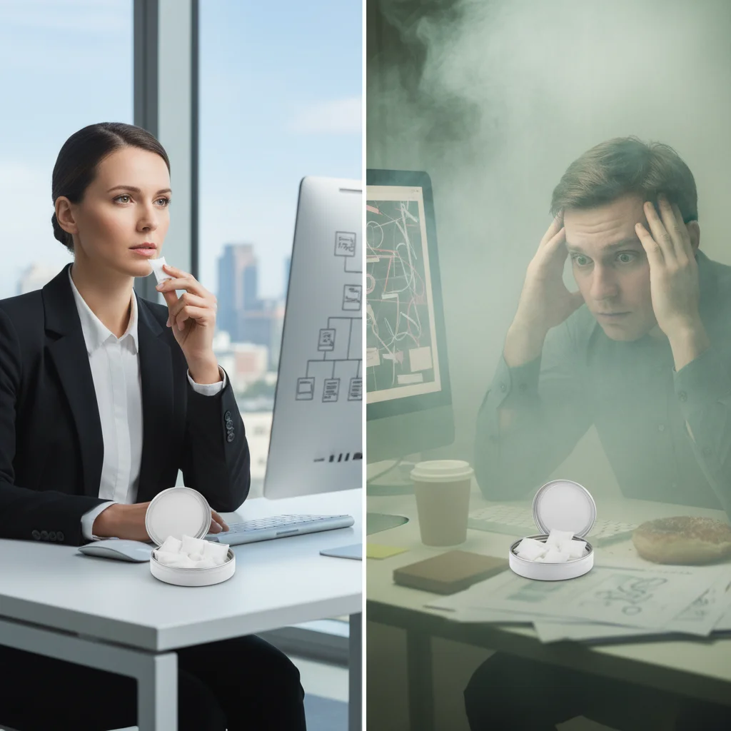 comparison of mental clarity versus brain fog, illustrating what causes brain fog and how to fix it