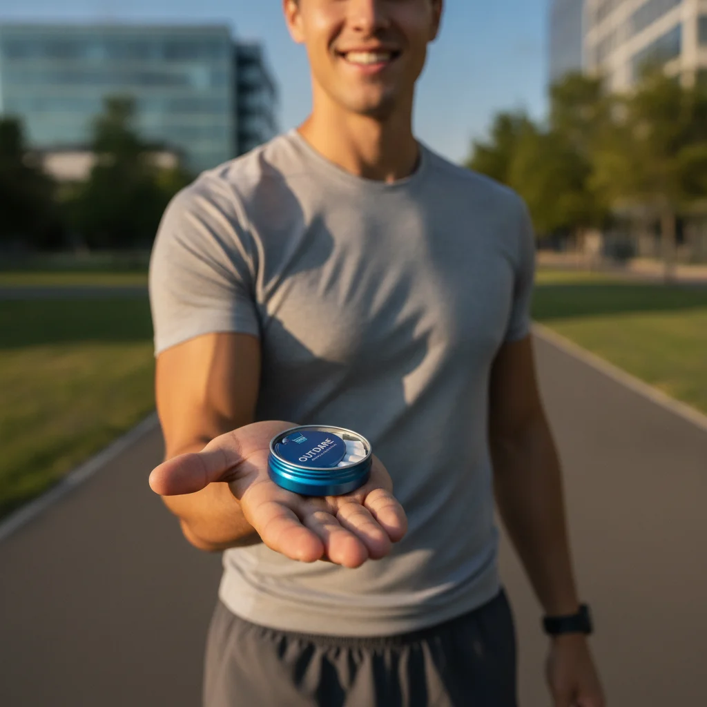 person using best smoking cessation products from Outdare as part of a structured quit plan
