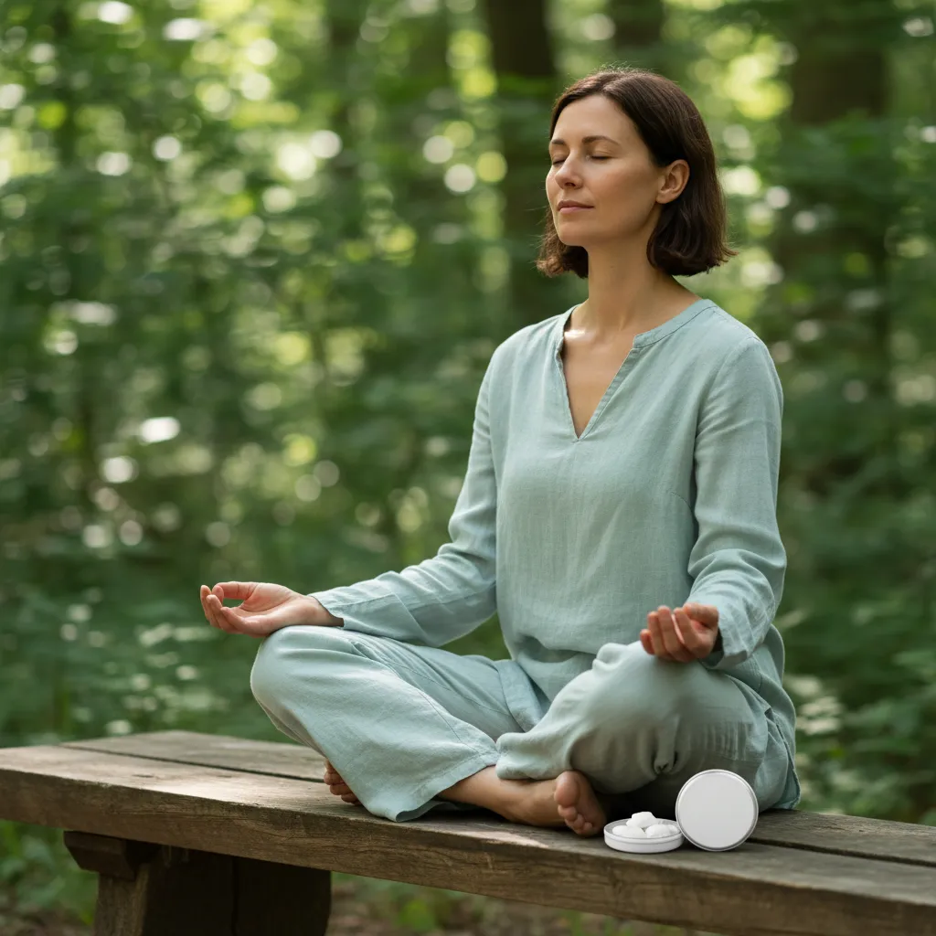 natural anxiety management through mindfulness practice outdoors