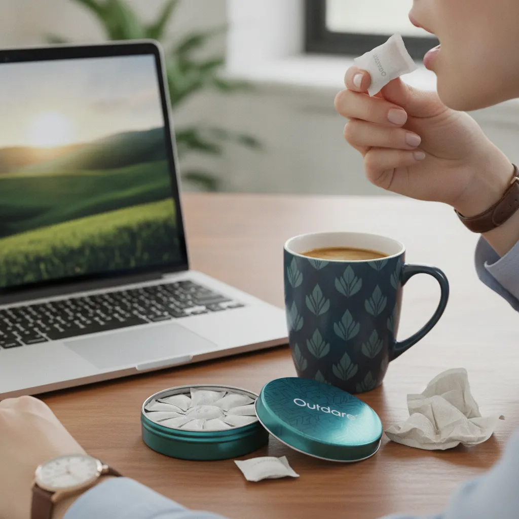 switching to a natural caffeine alternative energy pouch for focus and productivity