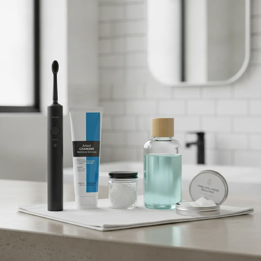 best oral health products laid out in routine order for 2026 complete guide