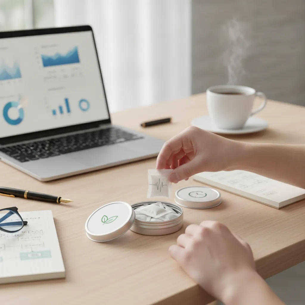 caffeine pouches for productivity example