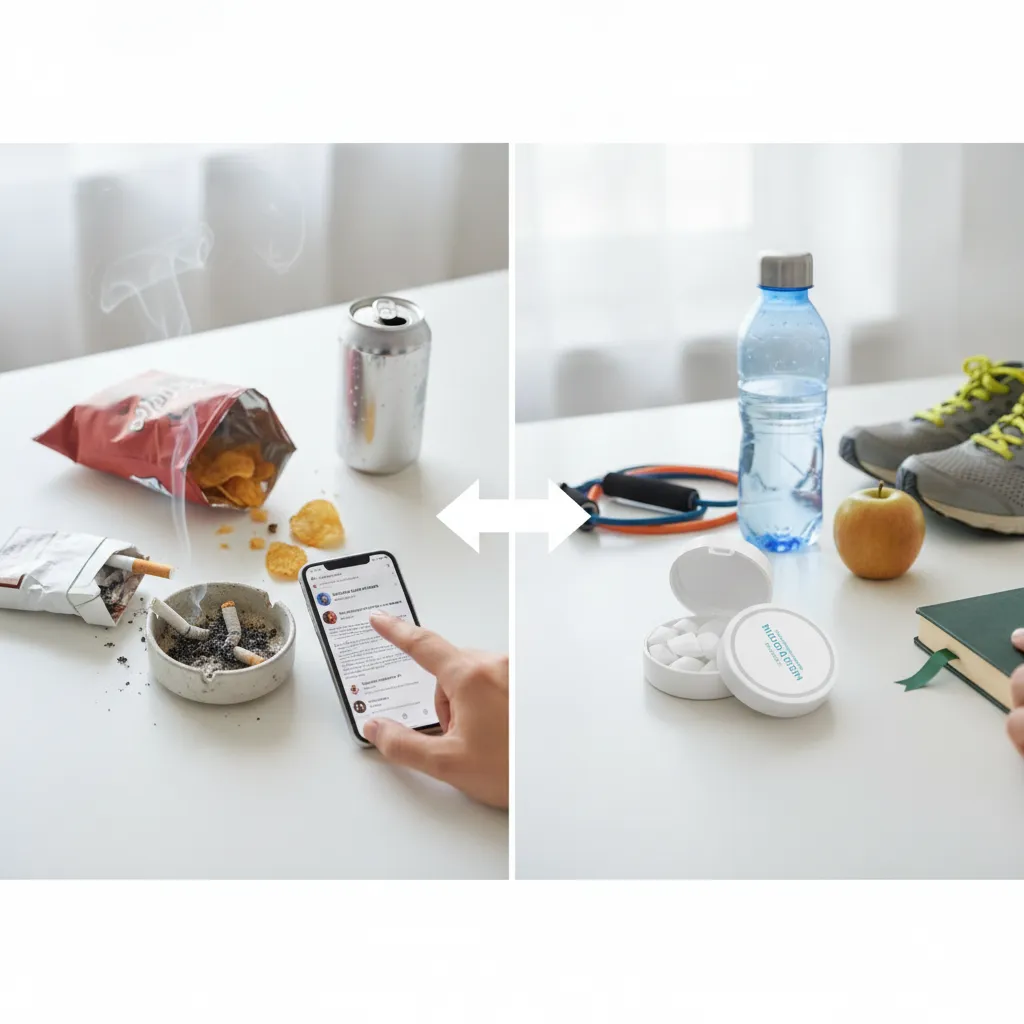 habit replacement therapy summary
