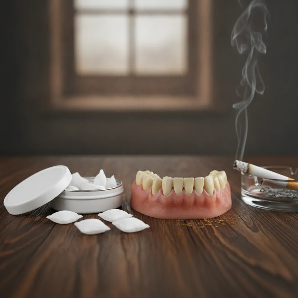 gum recession from smoking overview