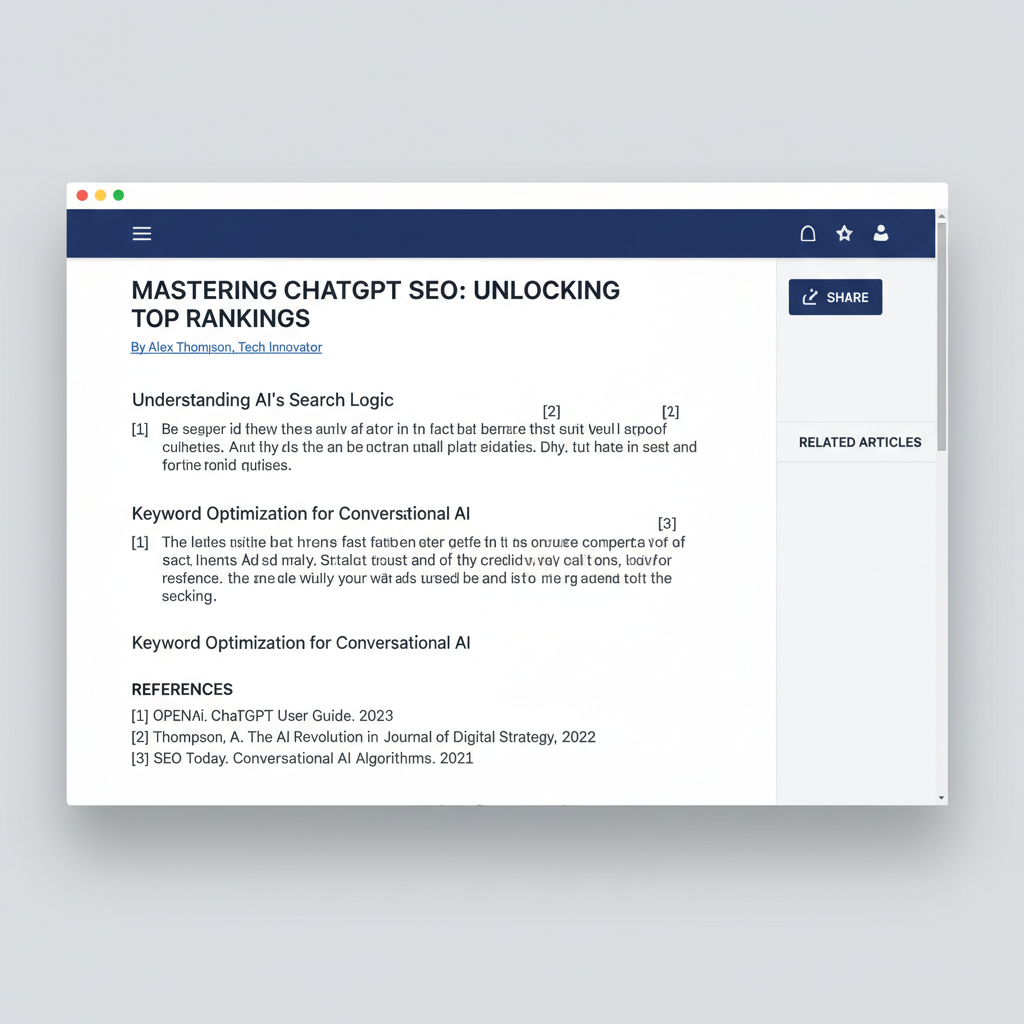How to rank on ChatGPT citation examples showing proper formatting