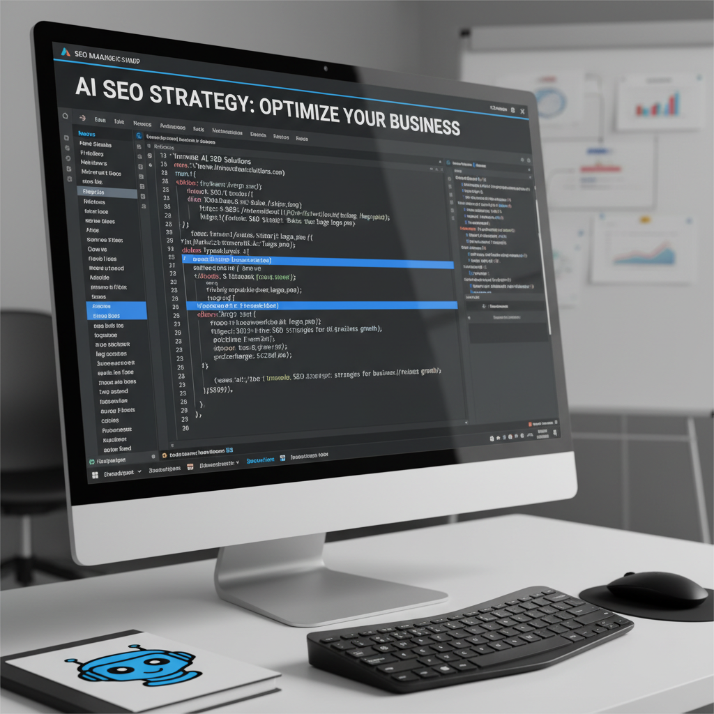 Schema markup code implementation for AI SEO optimization