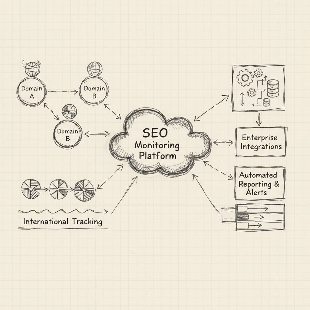 automated SEO monitoring scalable architecture for enterprise operations