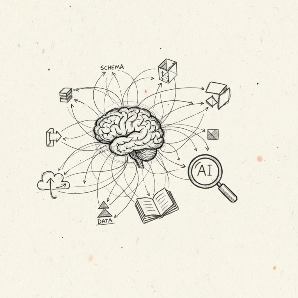 schema markup AI search example